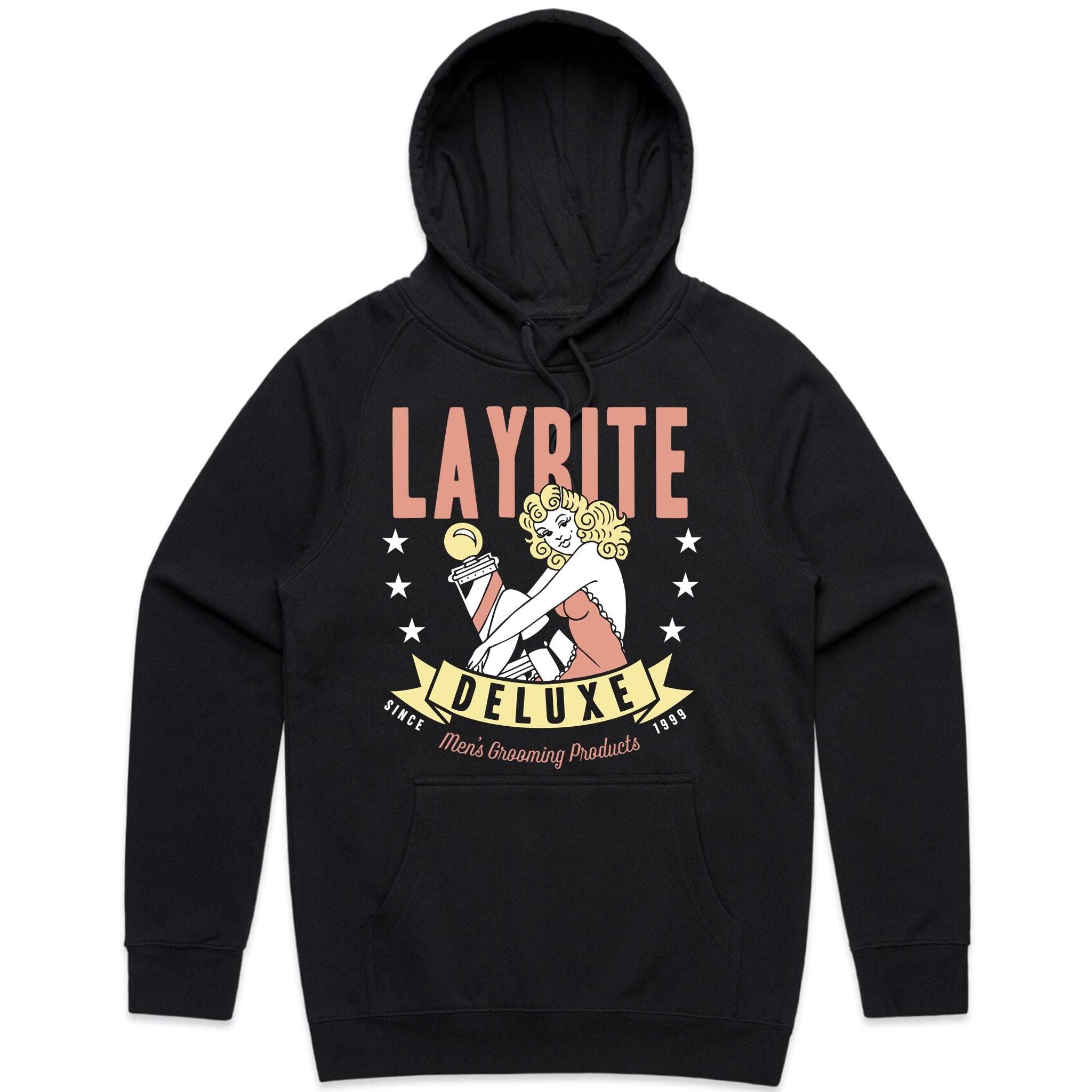 Liberty Black Pullover Hoodie