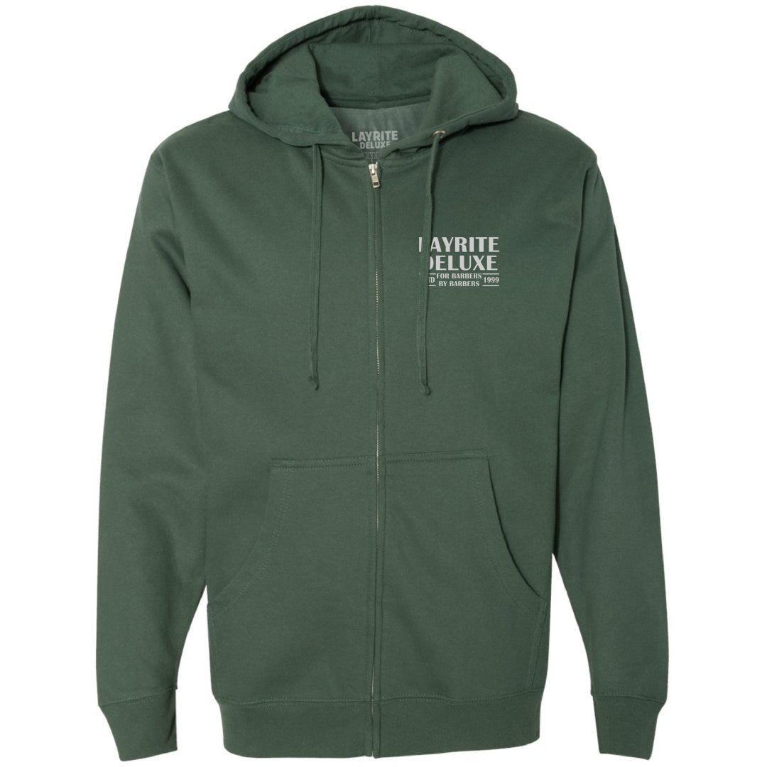 Coin- Alpine Green Zip Up Hoodie - Image 2