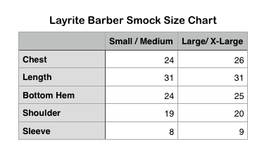 Layrite Official Barber Smock. Black - Image 5