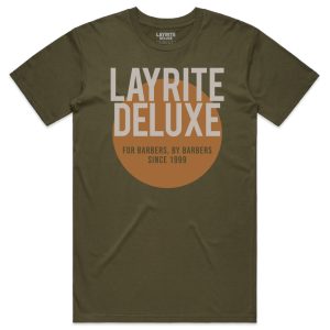 Sunset Olive Green Tee