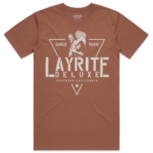 Triangle Stencil Chestnut Tee